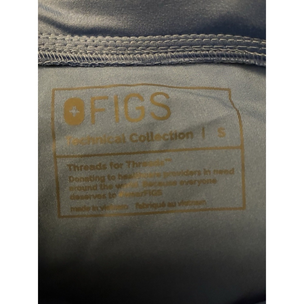 Figs Ceil Blue Zamora Jogger Scrub Pants Size Small Technical Collection Women - Picture 3 of 4
